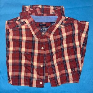 Chaps Multicolor Plaid Shirt